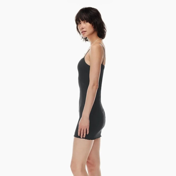 Aritzia Wilfred Jazz Mini Black Dress - Picture 5 of 11